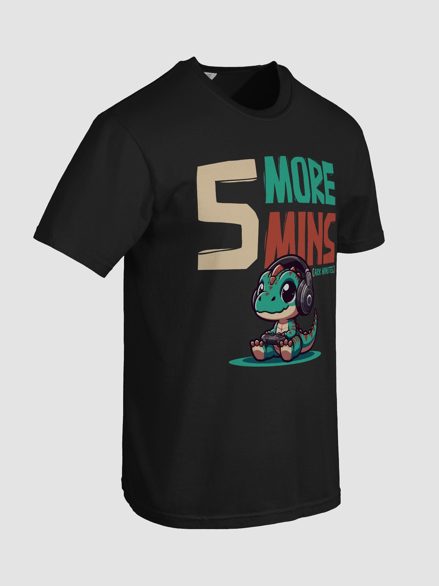 5 More Minutes Classic Black Tee product image (55)
