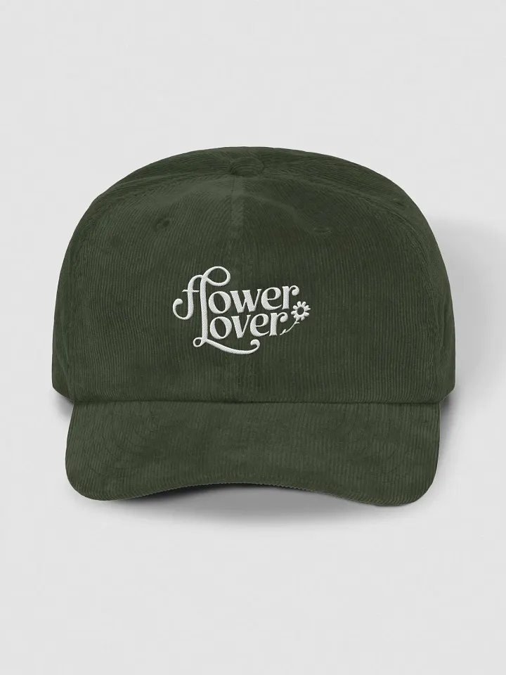 Official Flower Lover Corduroy Hat product image (17)
