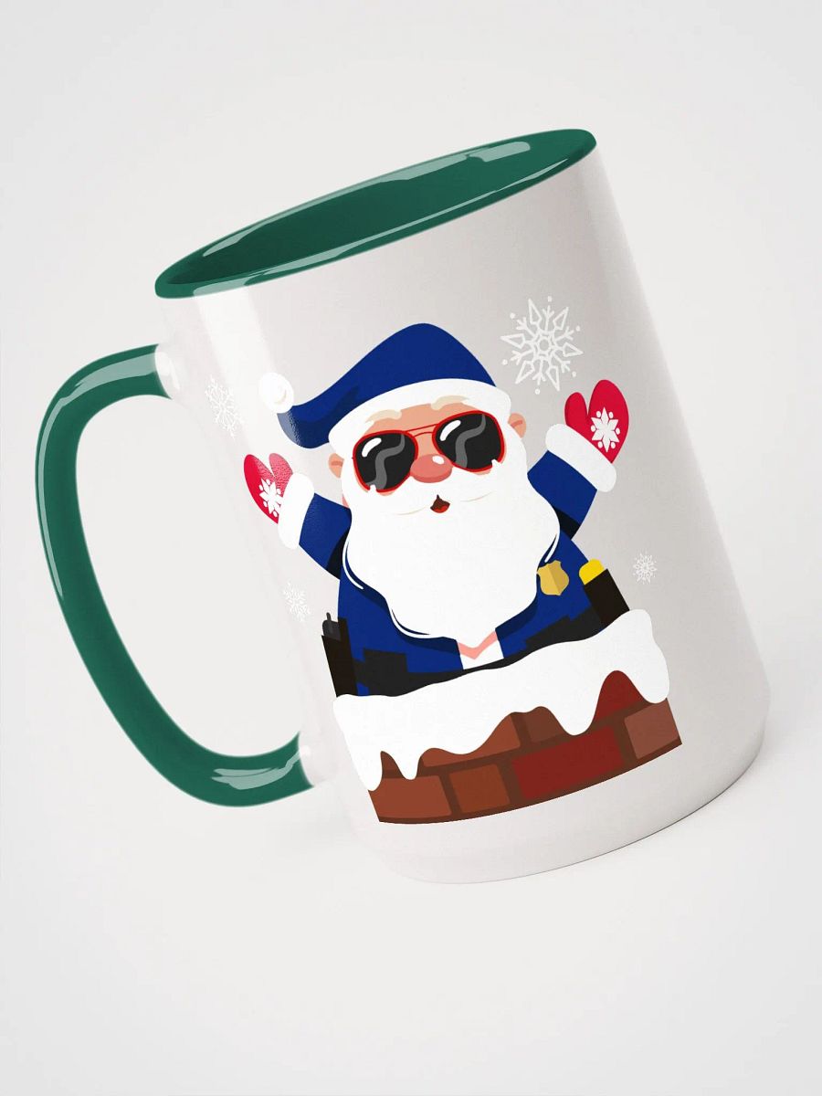 Police Navidad Santa Mug product image (7)