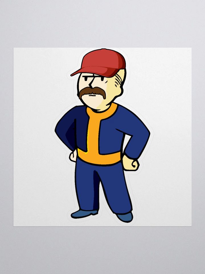 Angry Scotty Sticker product image (1)