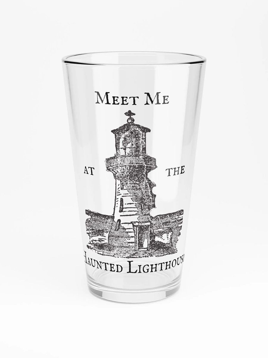 Haunted Lighthouse Elegance Shaker Pint Glass product image (3)