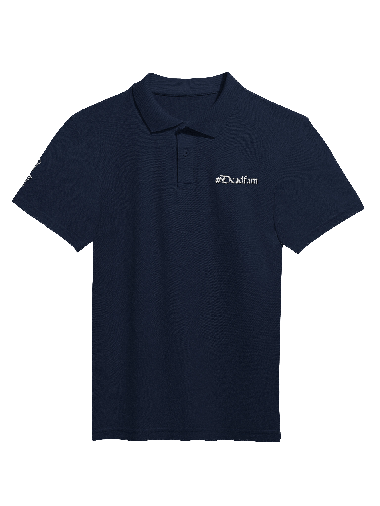 Gothic #Deadfam Pique Polo product image (2)