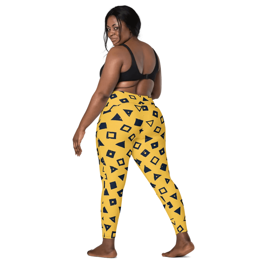 Leggings with Pockets – Lines Seamless Background for Modern Style & Practicality product image (9)