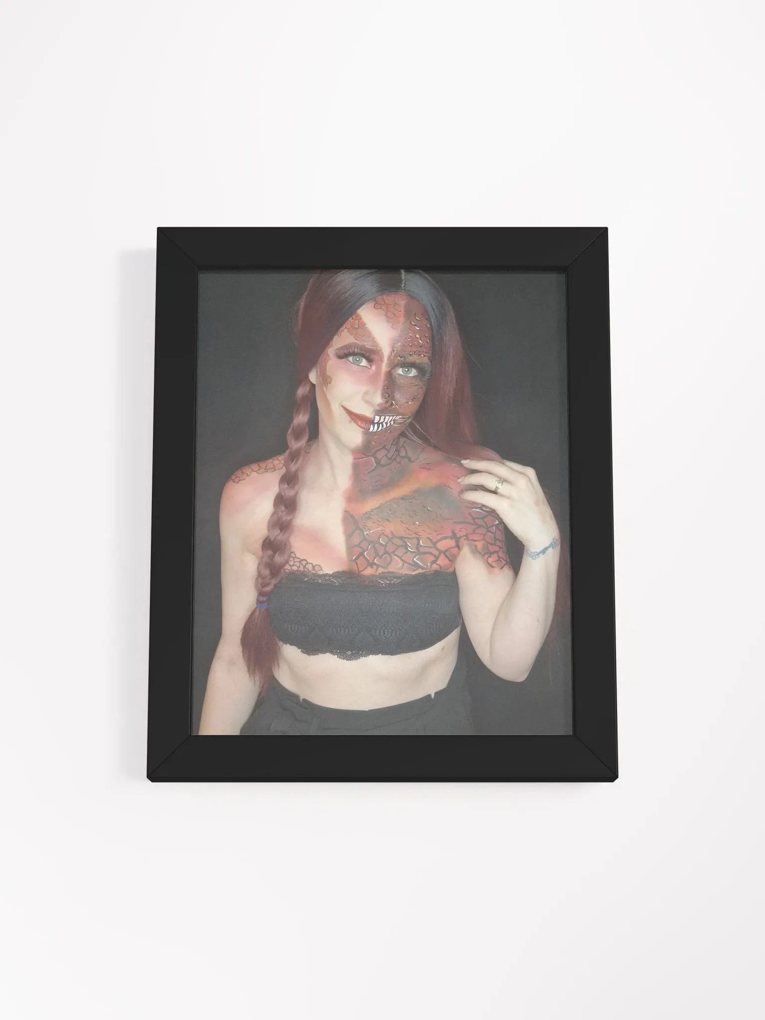 World of Warcraft - Dracthyr Inspired - Framed High-Quality Matte Poster product image (1)