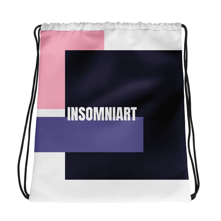 INSOMNIART All-Over Drawstring Bag product image (1)