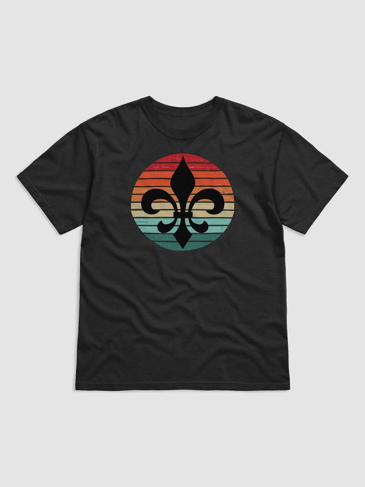 Retro Sunset Fleur De Lis product image (2)