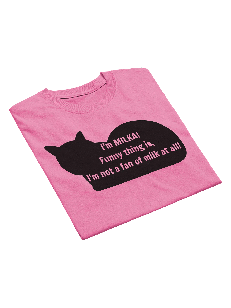 CAT MILKA'S CONFESSION Silhouette Tee product image (3)