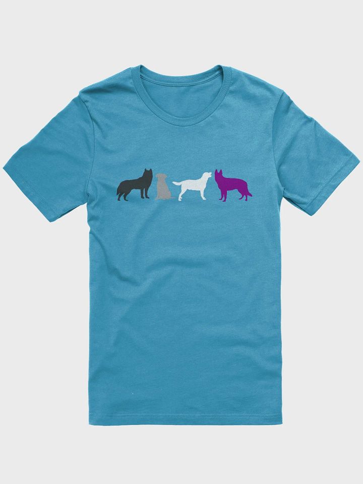 Asexual Pride Dogs Women's Shirt product image (7)