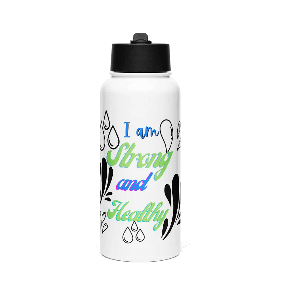 I am healthy Stainless Steel Water Bottle For health conscious moms ladies and men product image (1)