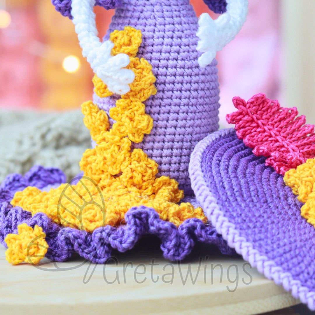 PATRÓN DE CROCHET Catrina Amigurumi PDF (Descarga Digital) product image (3)