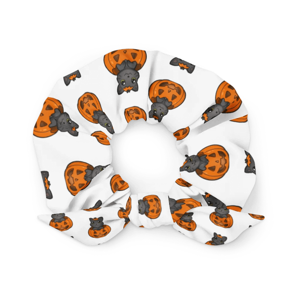 Cat-o-lantern Scrunchie product image (3)