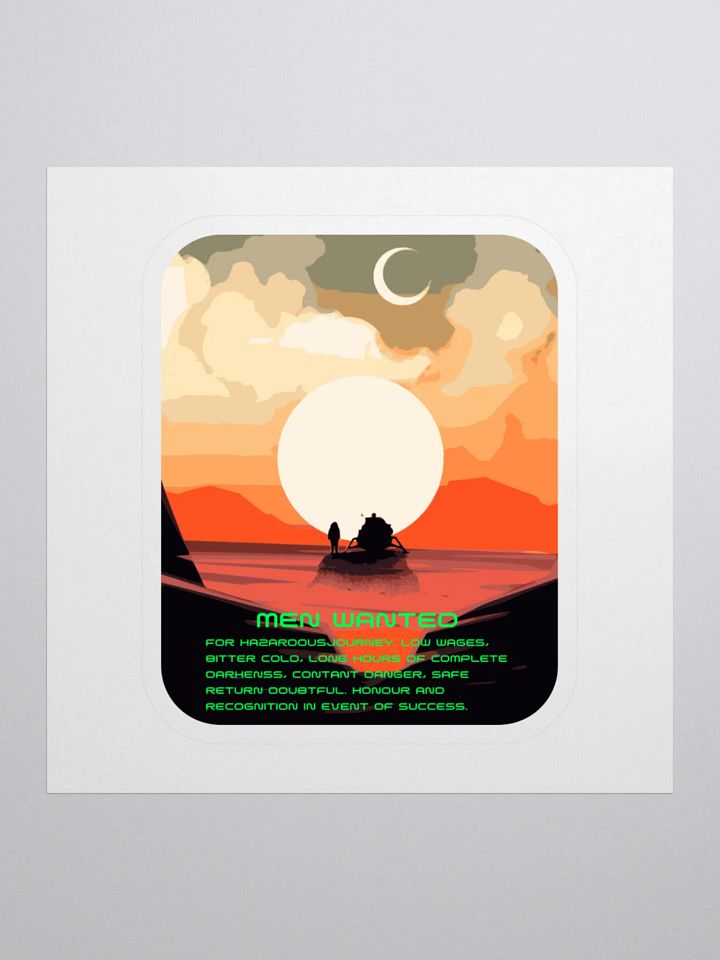 Exploration Recruitment - Kiss Cut Sticker product image (1)