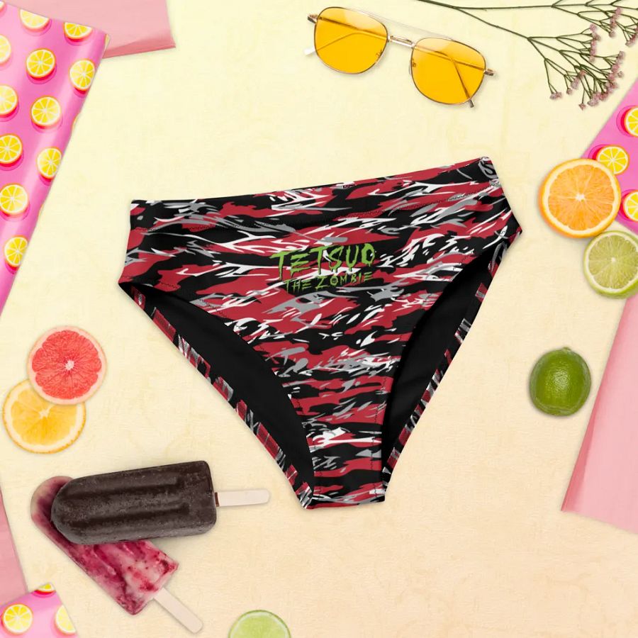 Blood Camo High Waisted Bikini Bottom product image (11)