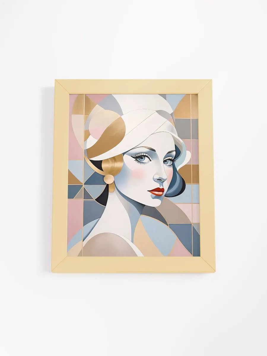 Lady Pastel - Wall Art - Framed product image (10)