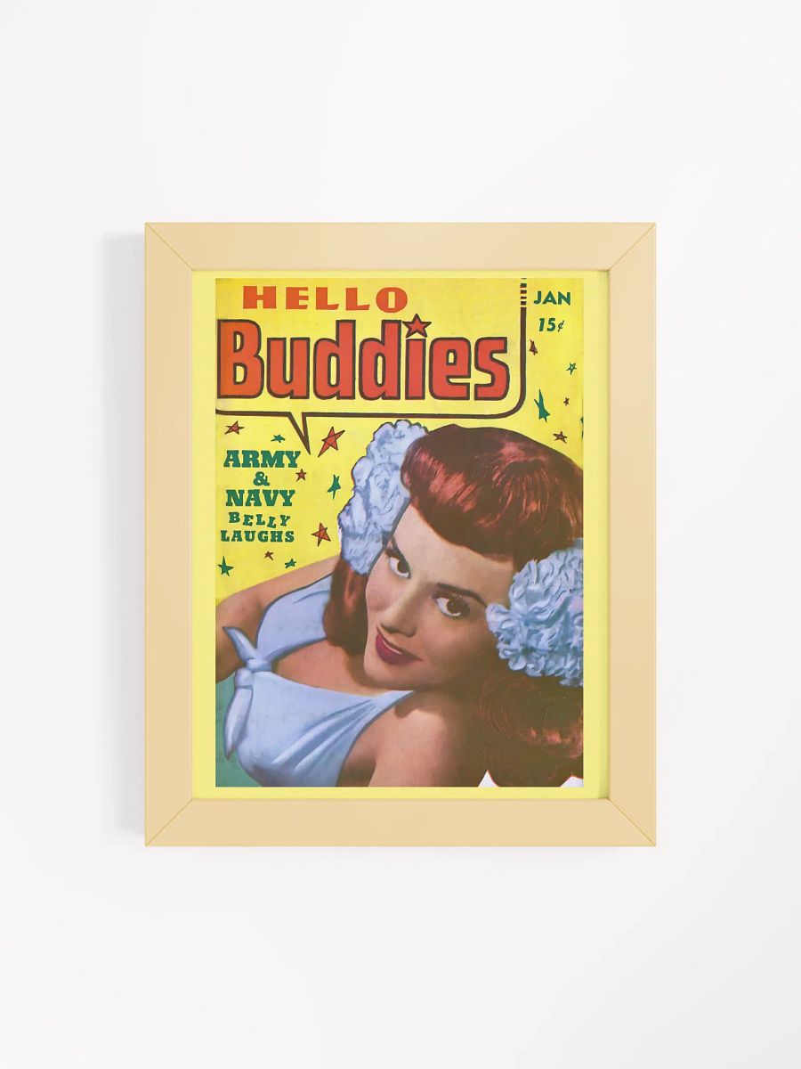 Vintage 'Hello Buddies' Magazine Cover Poster product image (48)