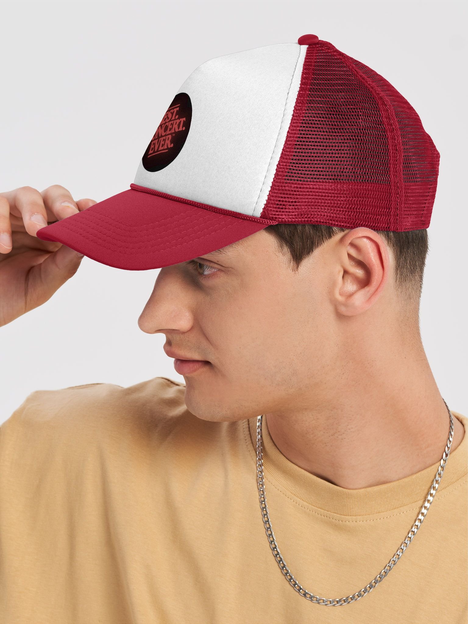 Best. Trucker Hat. Ever. (Red Logo) product image (7)