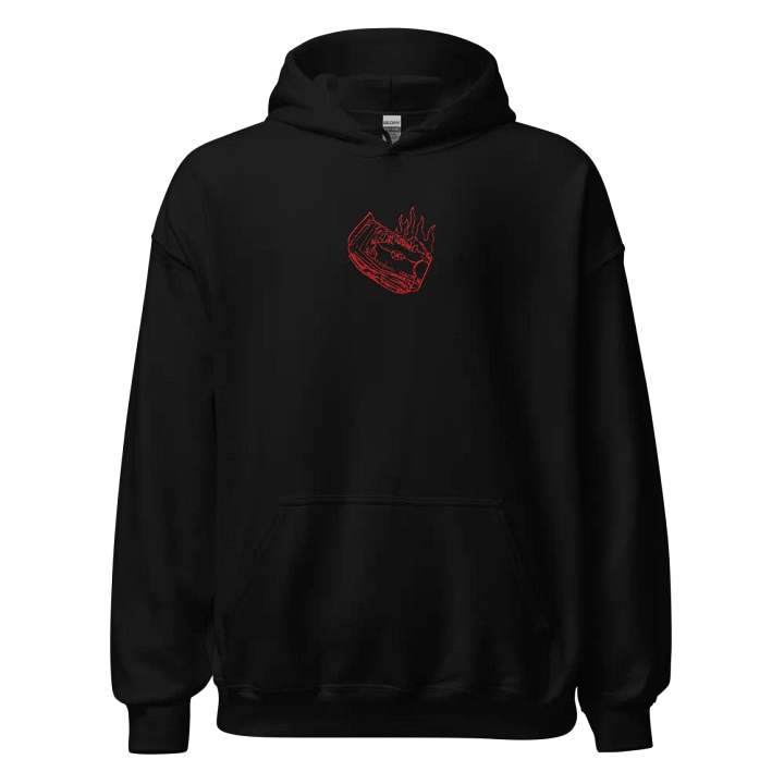 VERYRARE Collection - "Burning Revenue" Embroidered Pullover Hoodie product image (2)