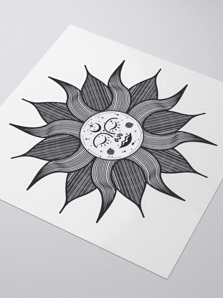 Mystic Sun Kiss Cut Sticker product image (2)