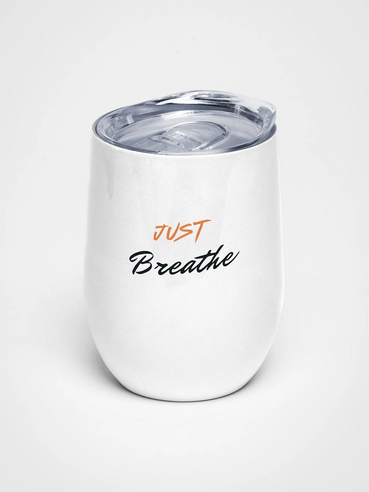 Just Breathe Wine Tumbler product image (1)