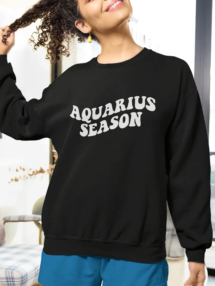 Aquarius Season T Shirt Twelve Zodiac Signs