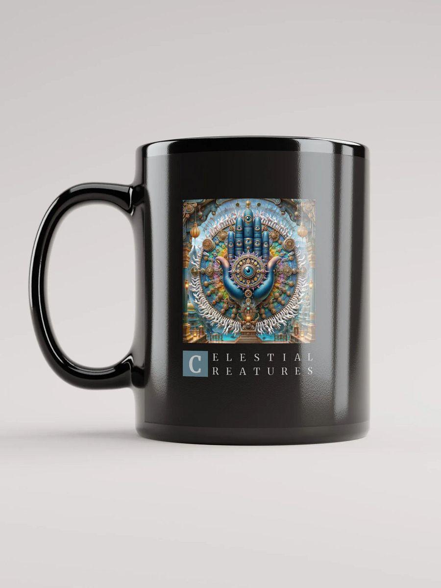 Celestial Creatures | Black Glossy Mug product image (5)