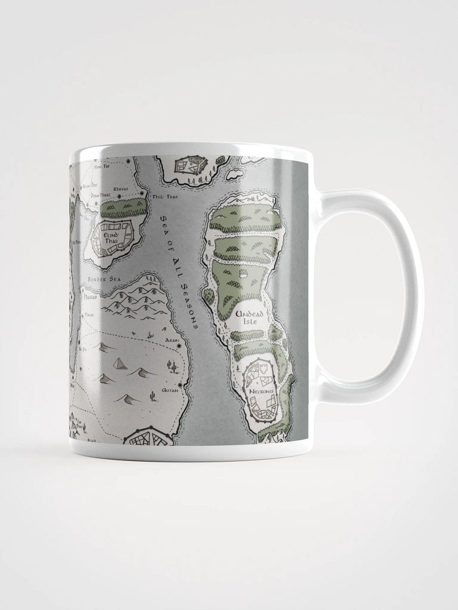 Map of Teren'vei Ceramic Mug product image (1)