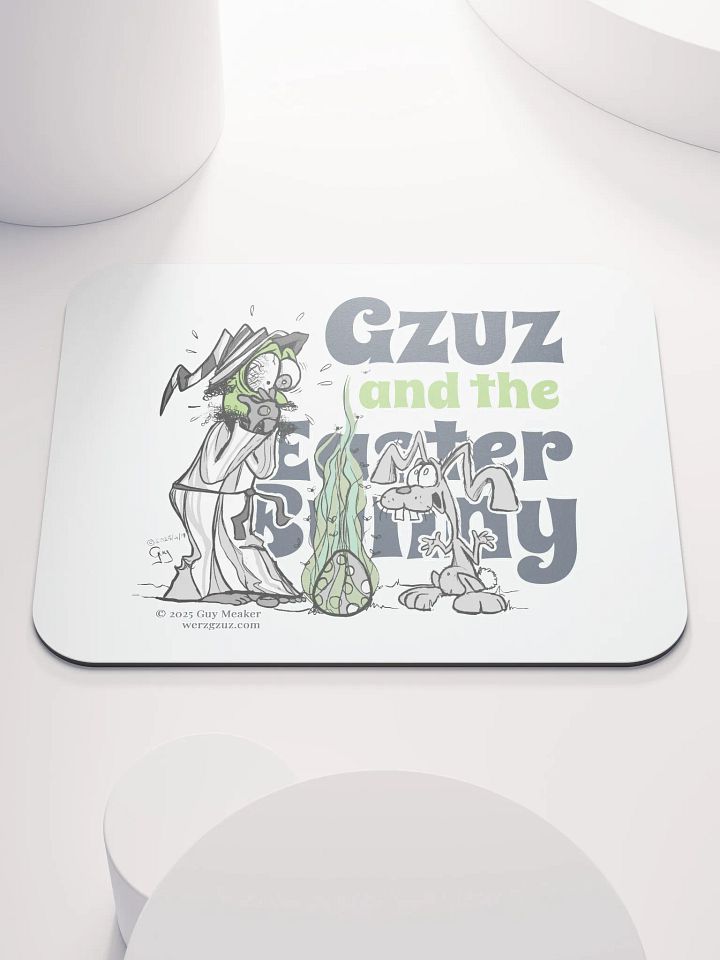 Gzuz and the Easter Bunny Mouse Pad product image (1)