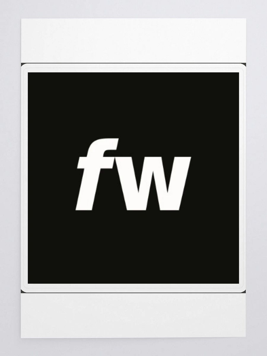 Bold FW Lettering Sticker Sheet product image (3)
