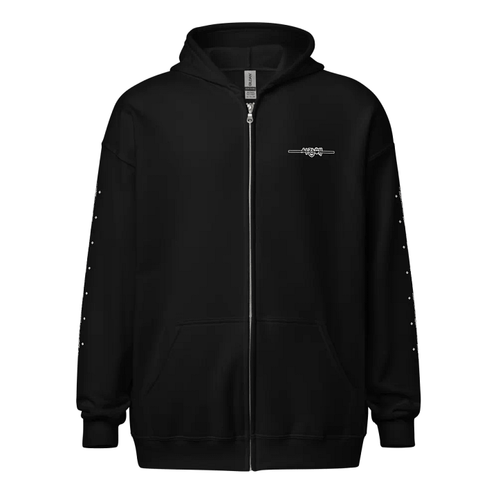 Hitori 사랑해 Valentine's 2025 Unisex Heavy Blend Zip Hoodie product image (1)