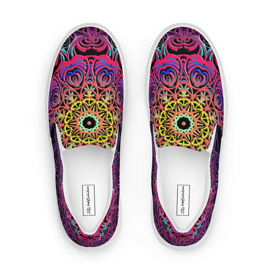 Mandala Harmony Slip-On Canvas Shoes product image (10)