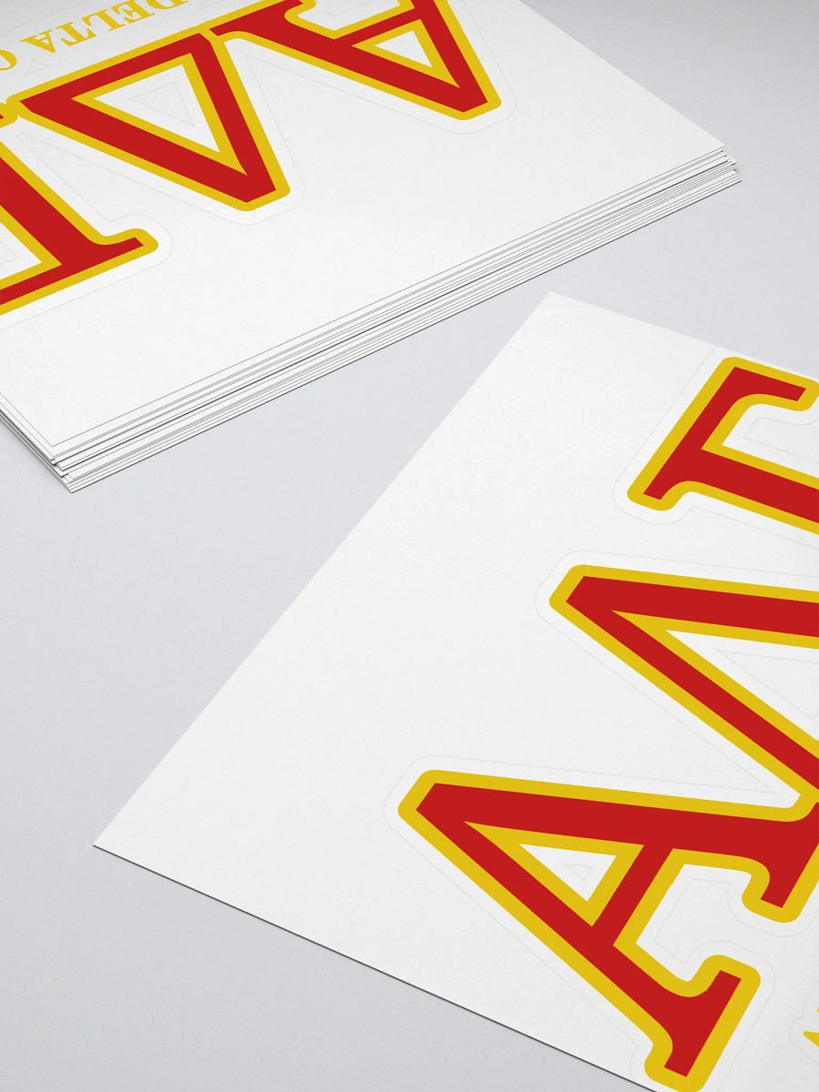 Copy of ADG Greek Letters Red/Gold - Sticker product image (4)