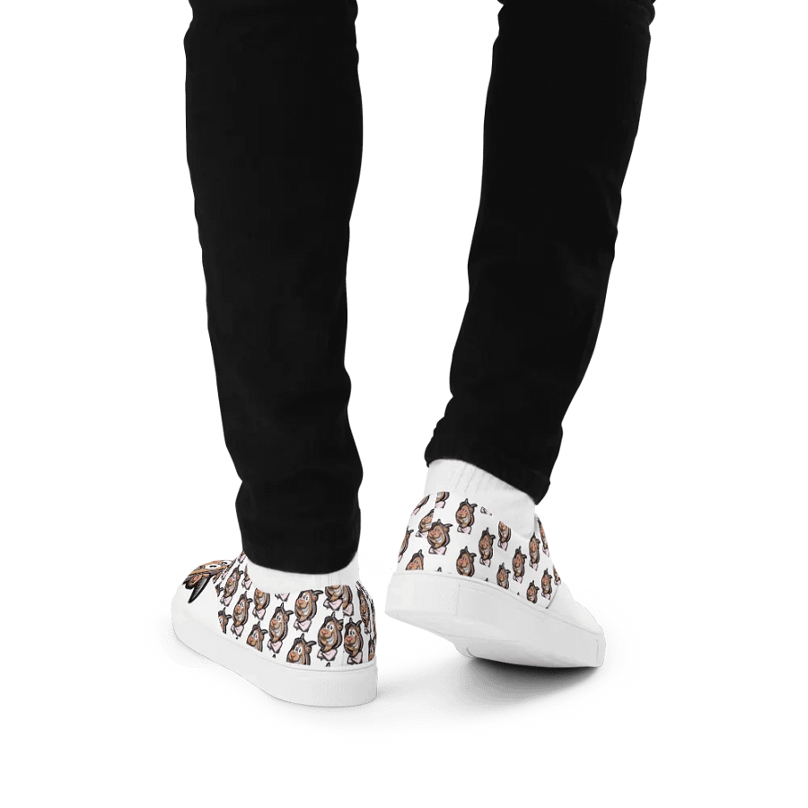 TLG & FADED TLG PATERNS SLIP ON MEN'S CANVAS SHOES product image (12)