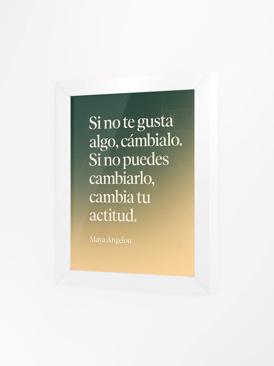 Póster ultra-premium Maya Angelou con máxima calidad técnica y refinamiento product image (3)