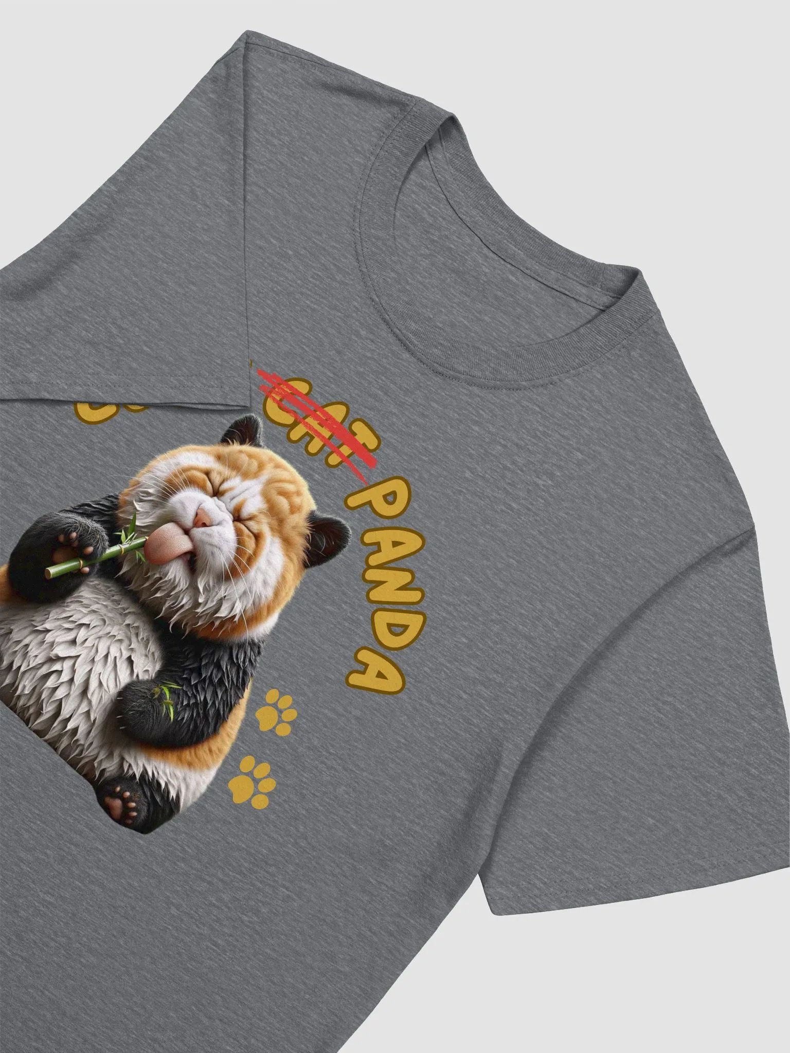 'Cute Not Cat But Panda' Unisex T-Shirt🐱🐼😄 product image (17)