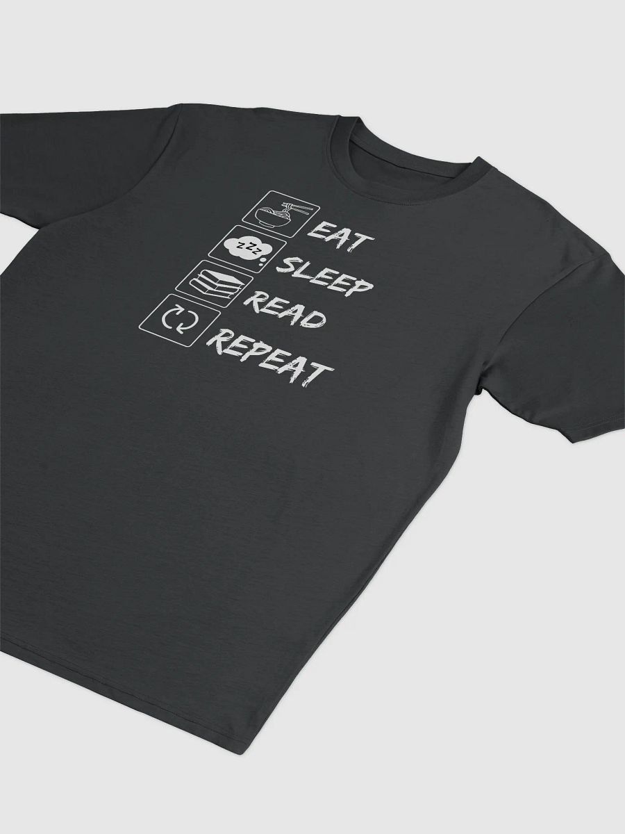 Eat, Sleep, Read, Repeat Tees | Premium Heavyweight Cotton product image (3)