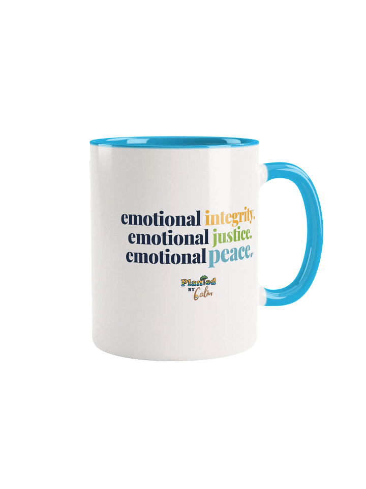 Official Planted By Calm | Calm Keepers Color Splash Ceramic Mug (Choose Your Color) product image (2)