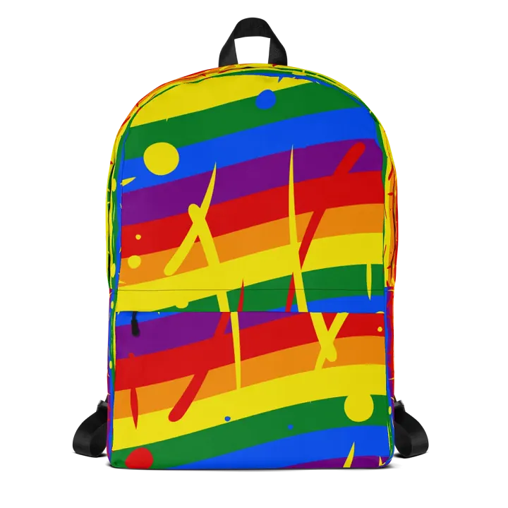 Back To School Rainbow Backpack Bag product image (1)