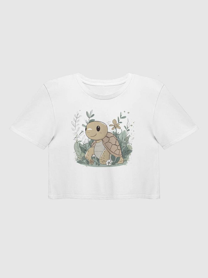 Adorable Tortoise Crop Top product image (1)