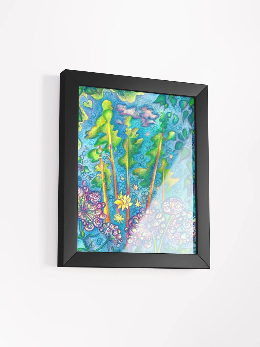 Vibrant Ayous Wood Framed Matte Poster product image (4)