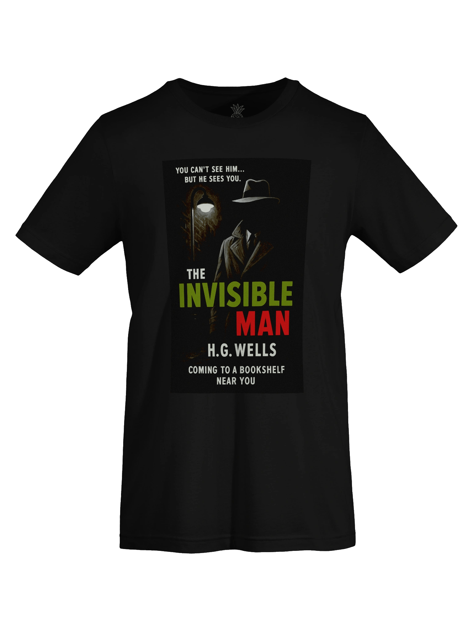 "The Invisible Man" 1950's Faux Retro Film Poster H.G. Wells Unisex T-Shirt product image (7)