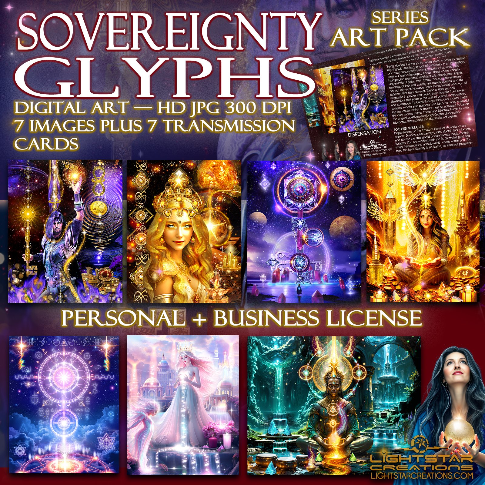 Sovereignty Glyphs Series Pack—Digital Art Bundle (Personal + Business License) product image (2)