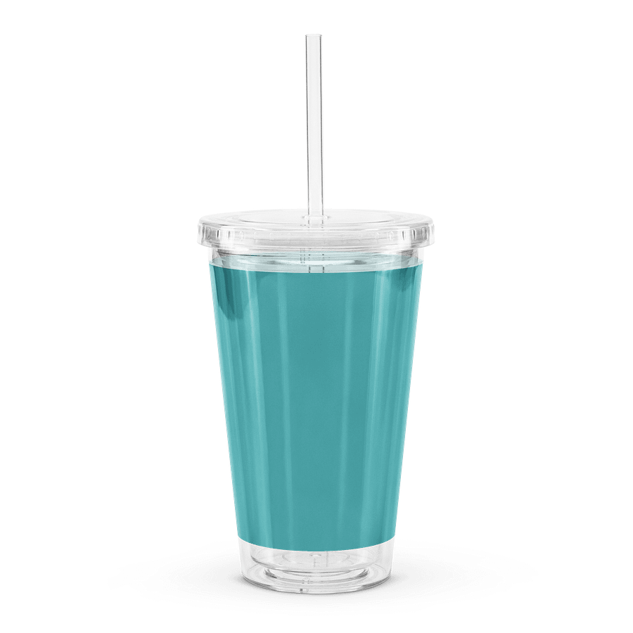 The Donna Howell Show Bible-Flourish Double Wall Clear Plastic Tumbler product image (2)
