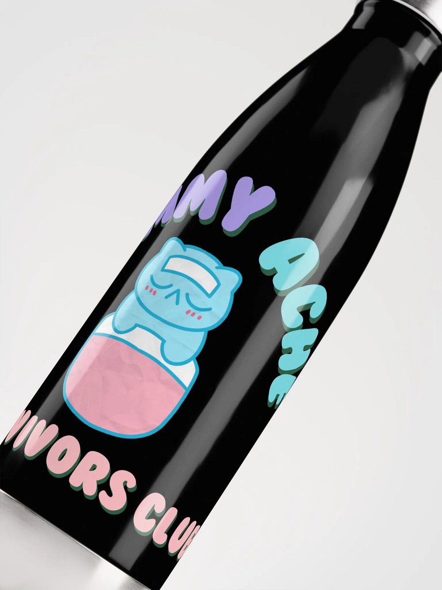 Tummy Ache Survivors Club Stainless Steel Water Bottle product image (5)