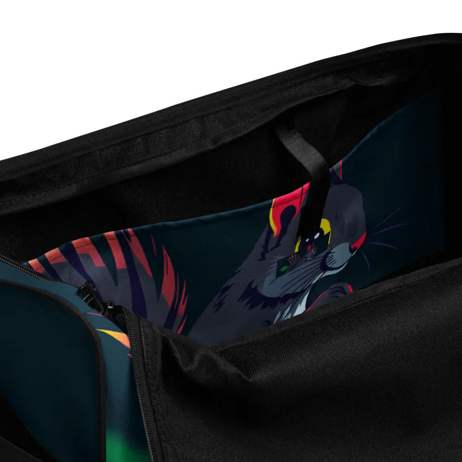 Vibrant Squirrel All-Over Print Duffle Bag product image (6)