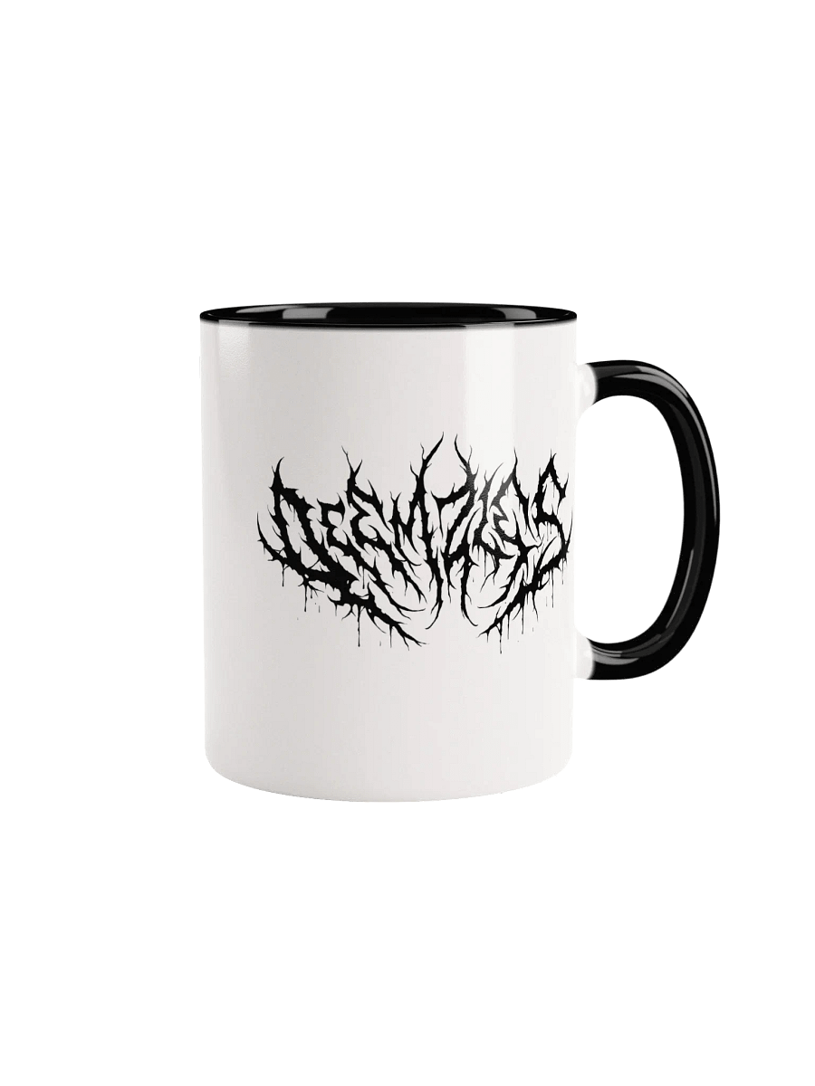 Deemzies Metal Logo Mug - White product image (1)