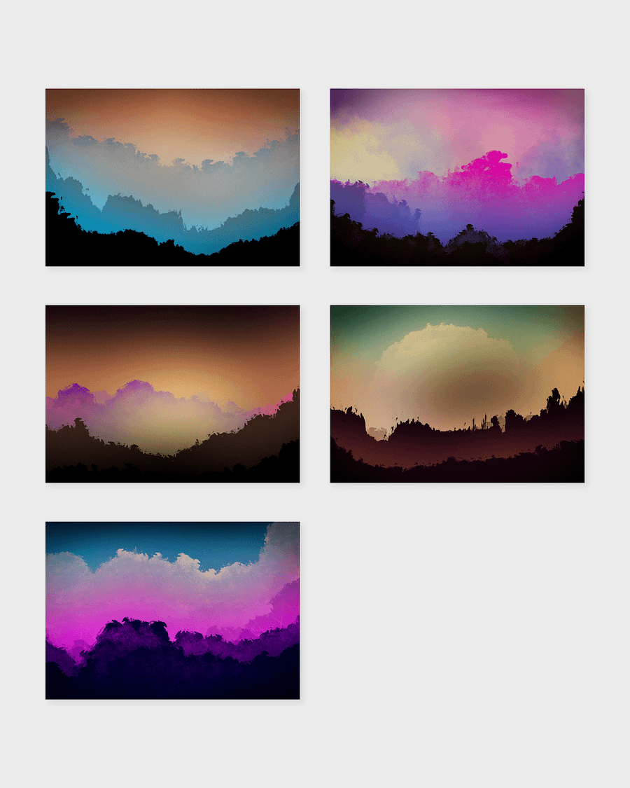 Sunset Forest 8K Wallpaper Pack product image (3)