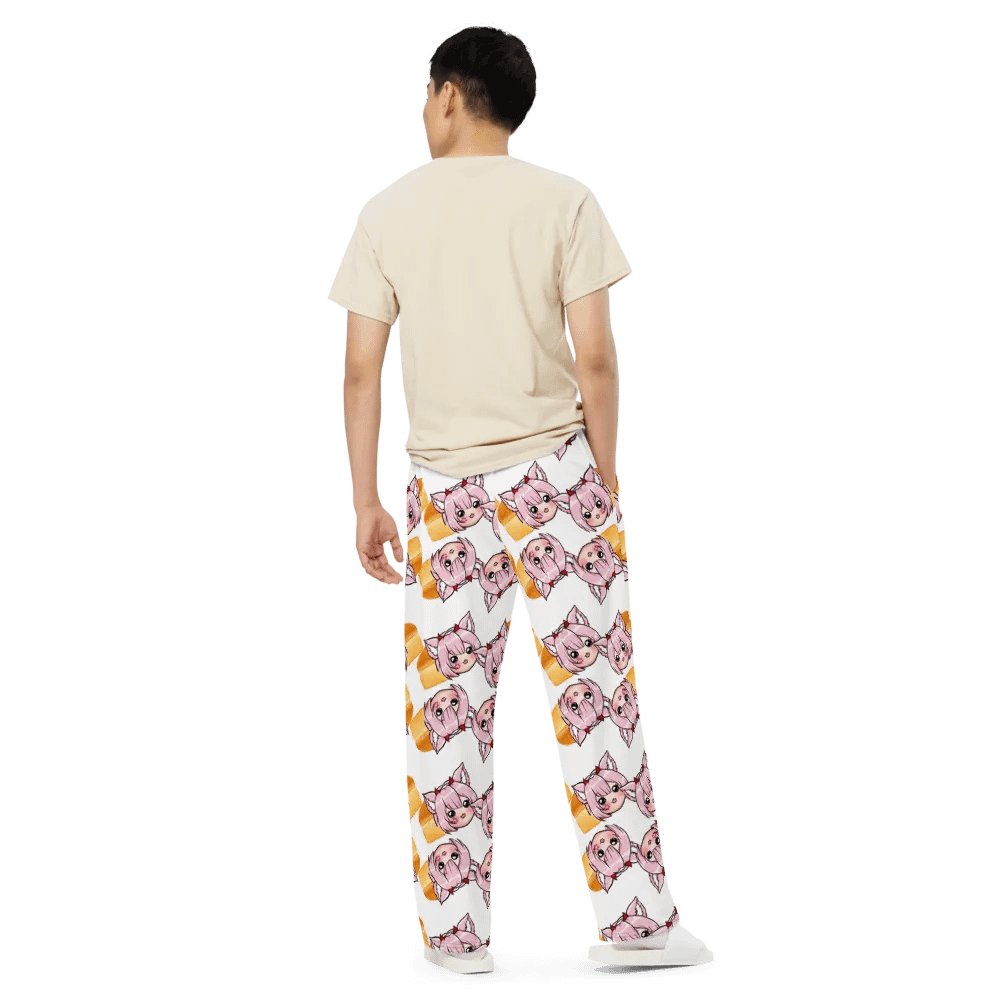 All-Over Print Unisex Wide-Leg Loaf Pants product image (10)