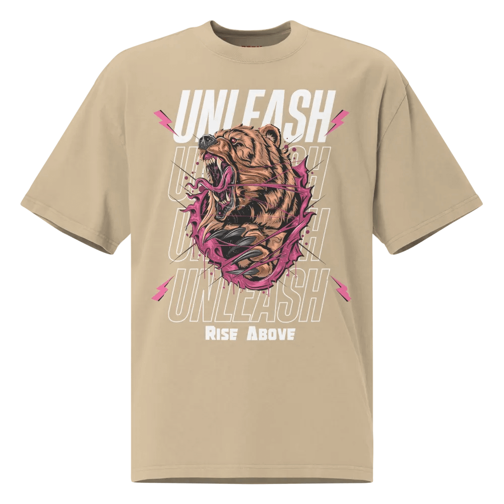Unleash: rise above faded tee product image (22)
