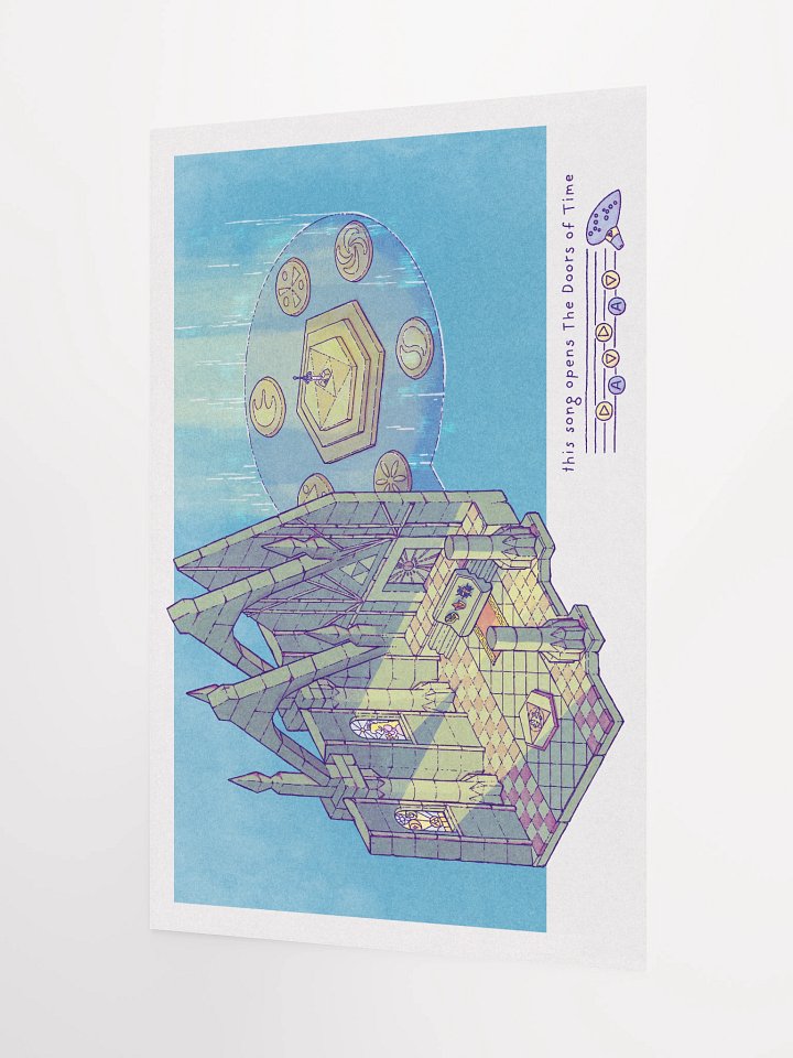 This Song Opens the Doors of Time Print product image (2)