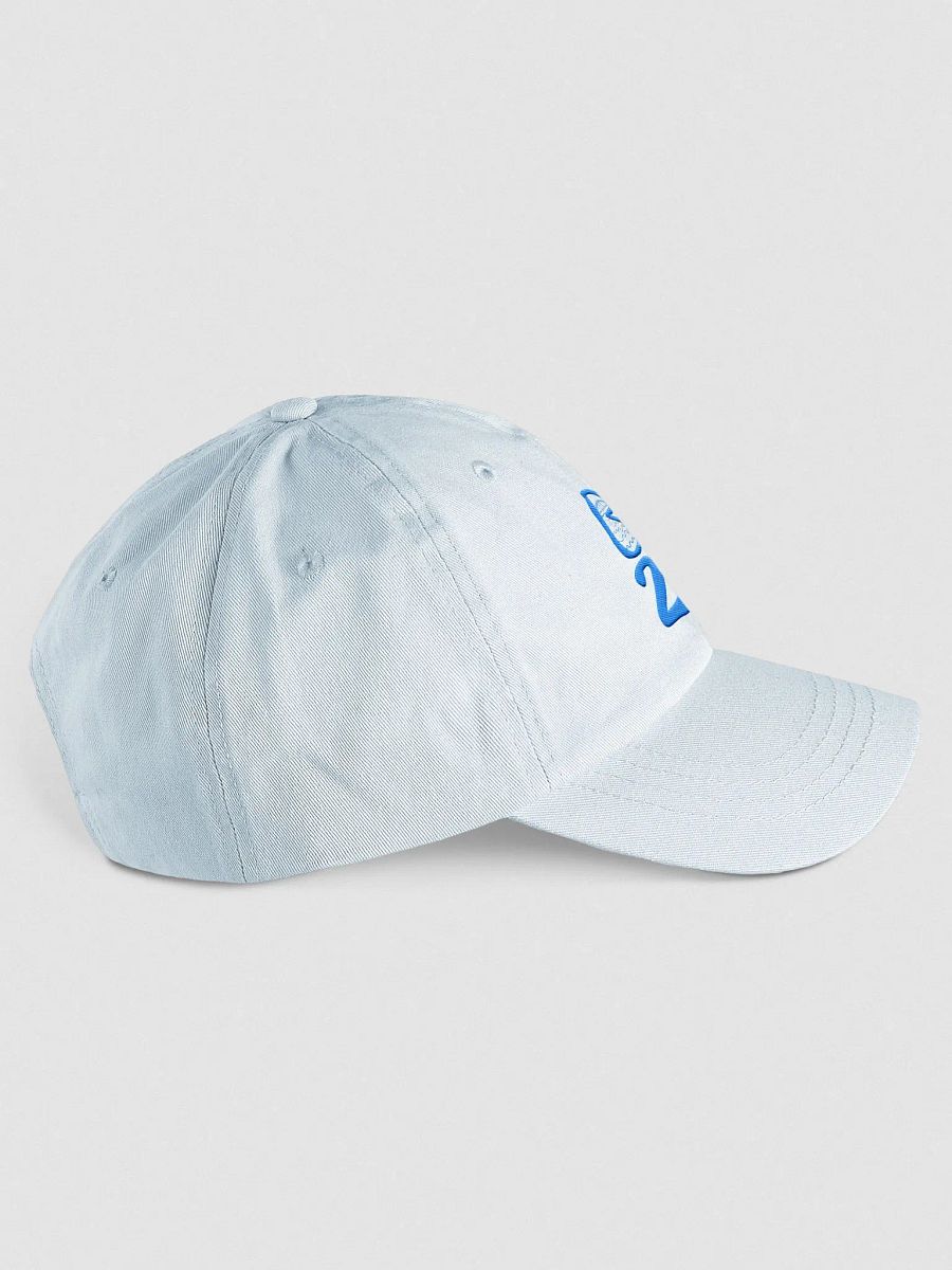 BRN.2C.C.™ | Pastel Dad Hat by Beechfield | Aqua/Teal Blue Embroidered Logo | Adjustable, 100% Chino Cotton product image (4)
